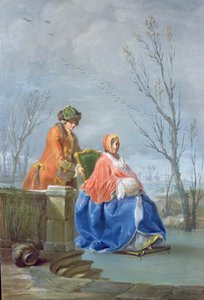 Hiver - Charles-Joseph Flipart